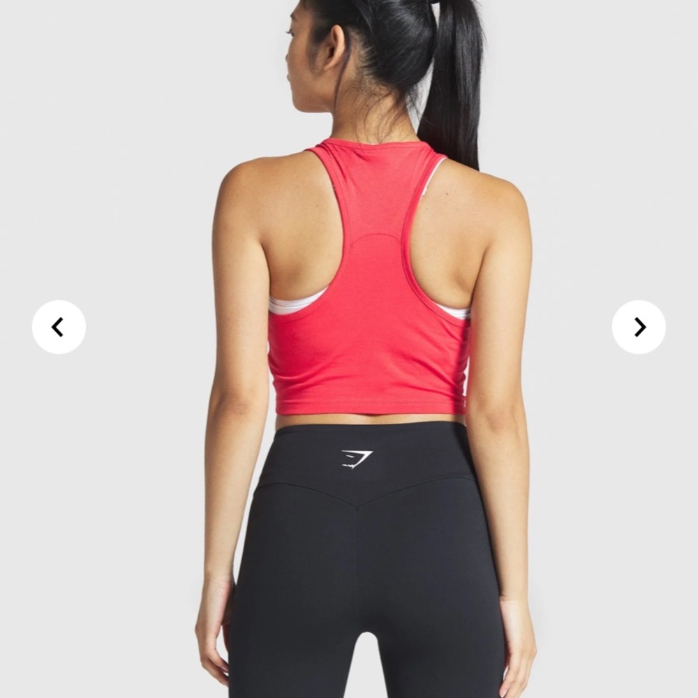 🎉HP🎉Gymshark Training crop tank top - Picture 2 of 5